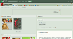Desktop Screenshot of kinniku-otoko.deviantart.com