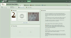 Desktop Screenshot of anti-girl-vore-club.deviantart.com