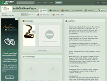 Tablet Screenshot of anti-girl-vore-club.deviantart.com