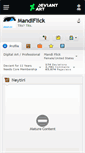 Mobile Screenshot of mandiflick.deviantart.com