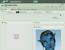 Tablet Screenshot of elfin-anime-hottie.deviantart.com