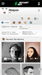 Mobile Screenshot of nisayon.deviantart.com