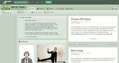 Desktop Screenshot of gaki-no-tsukai.deviantart.com