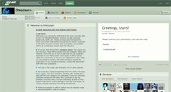 Desktop Screenshot of ohmyuser.deviantart.com