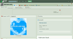 Desktop Screenshot of fabricate-stock.deviantart.com