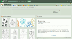 Desktop Screenshot of nonsensicles.deviantart.com