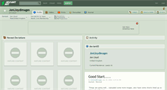 Desktop Screenshot of jonlloydimages.deviantart.com