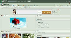 Desktop Screenshot of apacheta.deviantart.com
