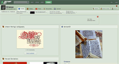 Desktop Screenshot of errance.deviantart.com