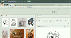 Desktop Screenshot of genchan.deviantart.com