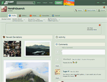 Tablet Screenshot of hendricbuenck.deviantart.com