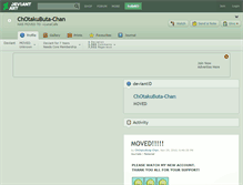 Tablet Screenshot of chotakubuta-chan.deviantart.com