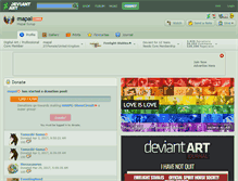 Tablet Screenshot of mapal.deviantart.com