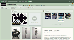 Desktop Screenshot of cassandra-cain.deviantart.com