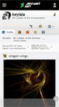 Mobile Screenshot of keylala.deviantart.com