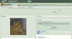 Desktop Screenshot of fox-o-dancer.deviantart.com