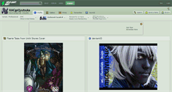 Desktop Screenshot of kmcgeijyutsuka.deviantart.com
