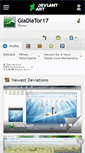 Mobile Screenshot of gladiator17.deviantart.com
