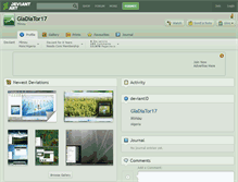 Tablet Screenshot of gladiator17.deviantart.com