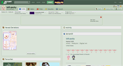 Desktop Screenshot of lolli-pocky.deviantart.com