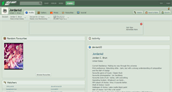 Desktop Screenshot of jordarad.deviantart.com