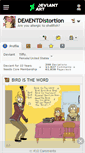 Mobile Screenshot of dementdistortion.deviantart.com