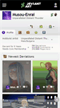 Mobile Screenshot of musou-enrai.deviantart.com