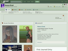 Tablet Screenshot of musou-enrai.deviantart.com