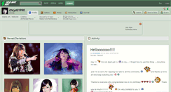 Desktop Screenshot of chrysti1990.deviantart.com