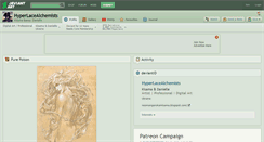 Desktop Screenshot of hyperlacealchemists.deviantart.com