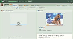 Desktop Screenshot of paulposer.deviantart.com