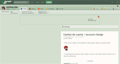 Desktop Screenshot of luminos-star.deviantart.com