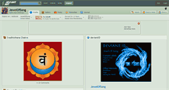Desktop Screenshot of jewelofsong.deviantart.com