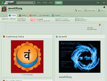 Tablet Screenshot of jewelofsong.deviantart.com