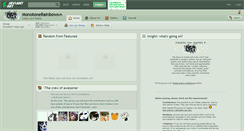 Desktop Screenshot of monotonerainbows.deviantart.com