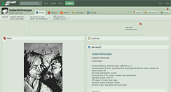 Desktop Screenshot of malachisimonyan.deviantart.com