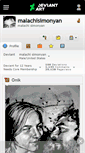 Mobile Screenshot of malachisimonyan.deviantart.com