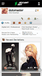 Mobile Screenshot of dutomaster.deviantart.com