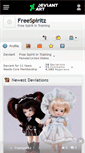 Mobile Screenshot of freespiritz.deviantart.com