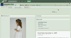 Desktop Screenshot of darkmaiden-stock.deviantart.com