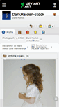 Mobile Screenshot of darkmaiden-stock.deviantart.com