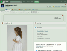 Tablet Screenshot of darkmaiden-stock.deviantart.com