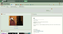 Desktop Screenshot of nanamigenji.deviantart.com