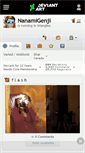 Mobile Screenshot of nanamigenji.deviantart.com