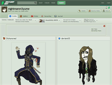 Tablet Screenshot of nightmare43yume.deviantart.com