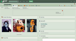 Desktop Screenshot of grimendless.deviantart.com