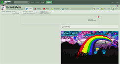 Desktop Screenshot of murderingtyme.deviantart.com