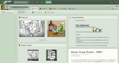 Desktop Screenshot of linebeckloveclub.deviantart.com