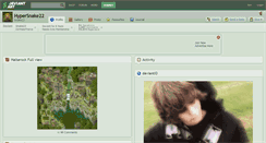 Desktop Screenshot of hypersnake22.deviantart.com