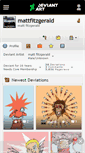 Mobile Screenshot of mattfitzgerald.deviantart.com
